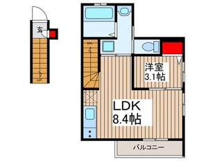 ピュアメゾンＫの物件間取画像